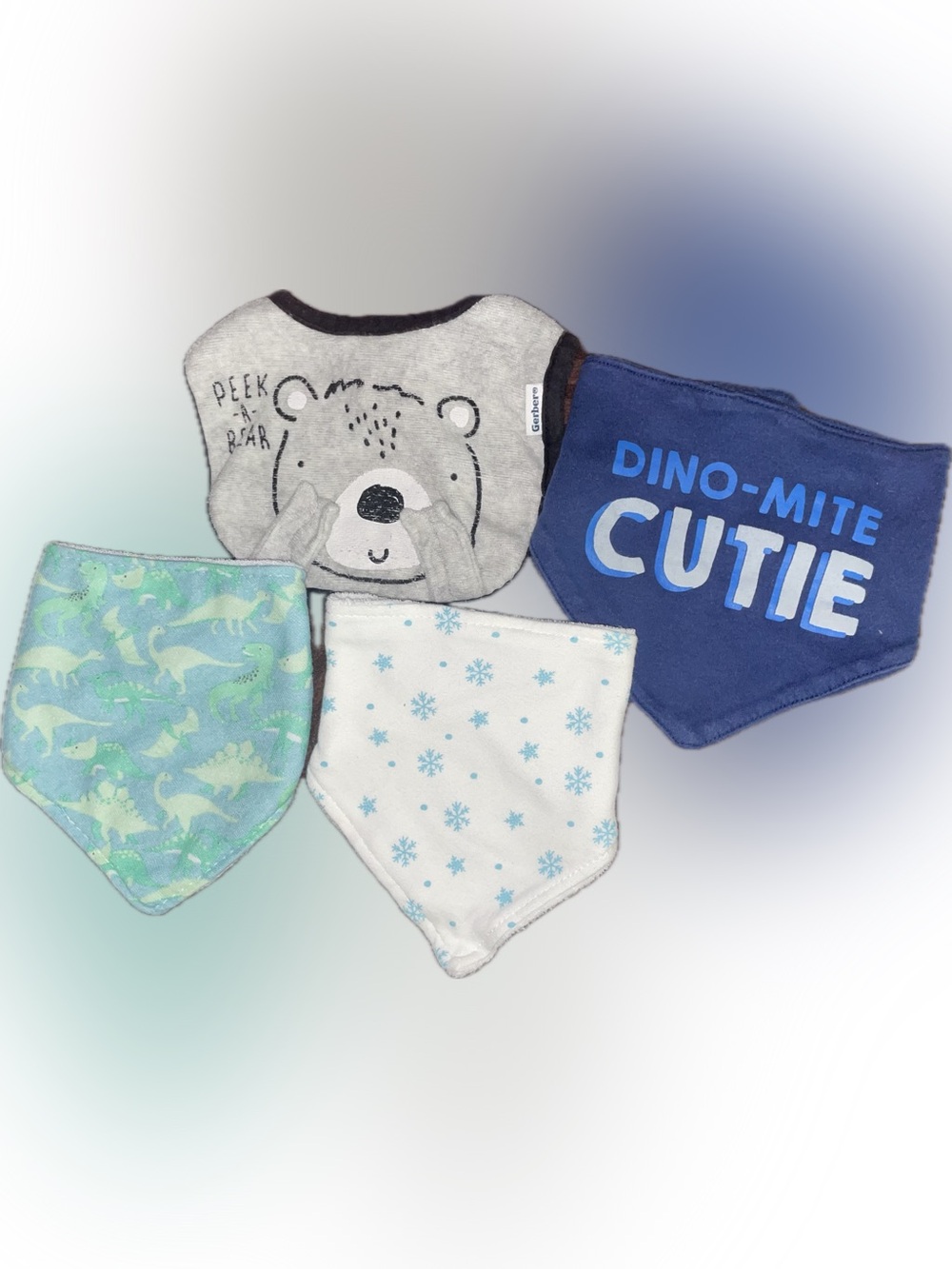 4 pc BABY BIBS